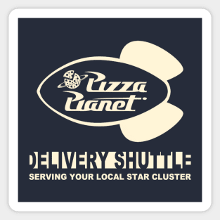 Pizza Planet Delivery Service Sticker